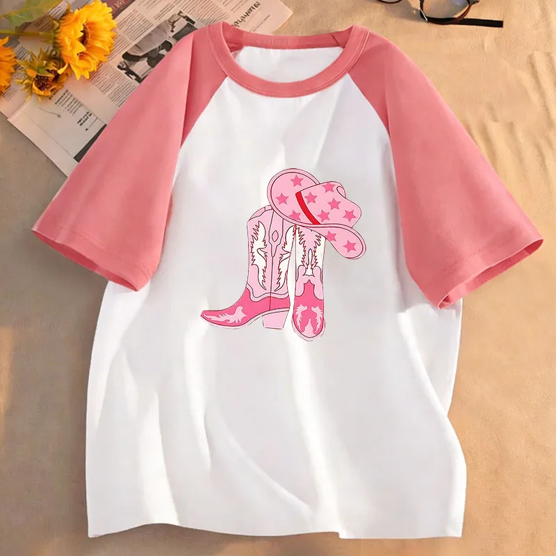 

Fashion Shoes Design Printed Streetwear Harajuku Summer Style Funny Cute Girl Tops Boy Tshirt Street Kid T Shirt Short Sleeve