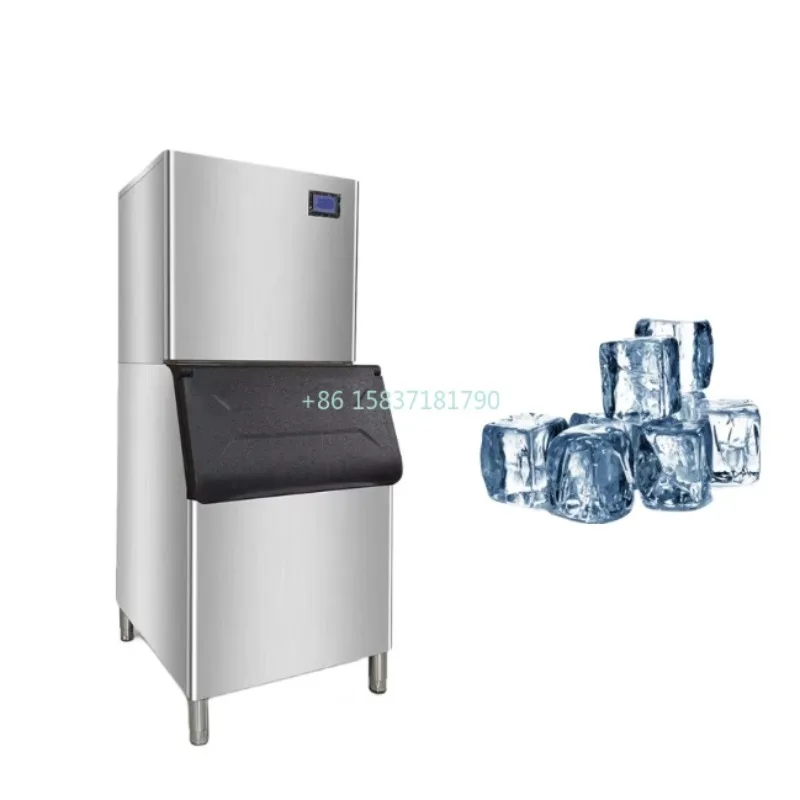 Industrial Ice Maker Machine 1 Ton Stainless Steel Commercial Ice Cube Block Making Machine Ice Maker Machine for Business