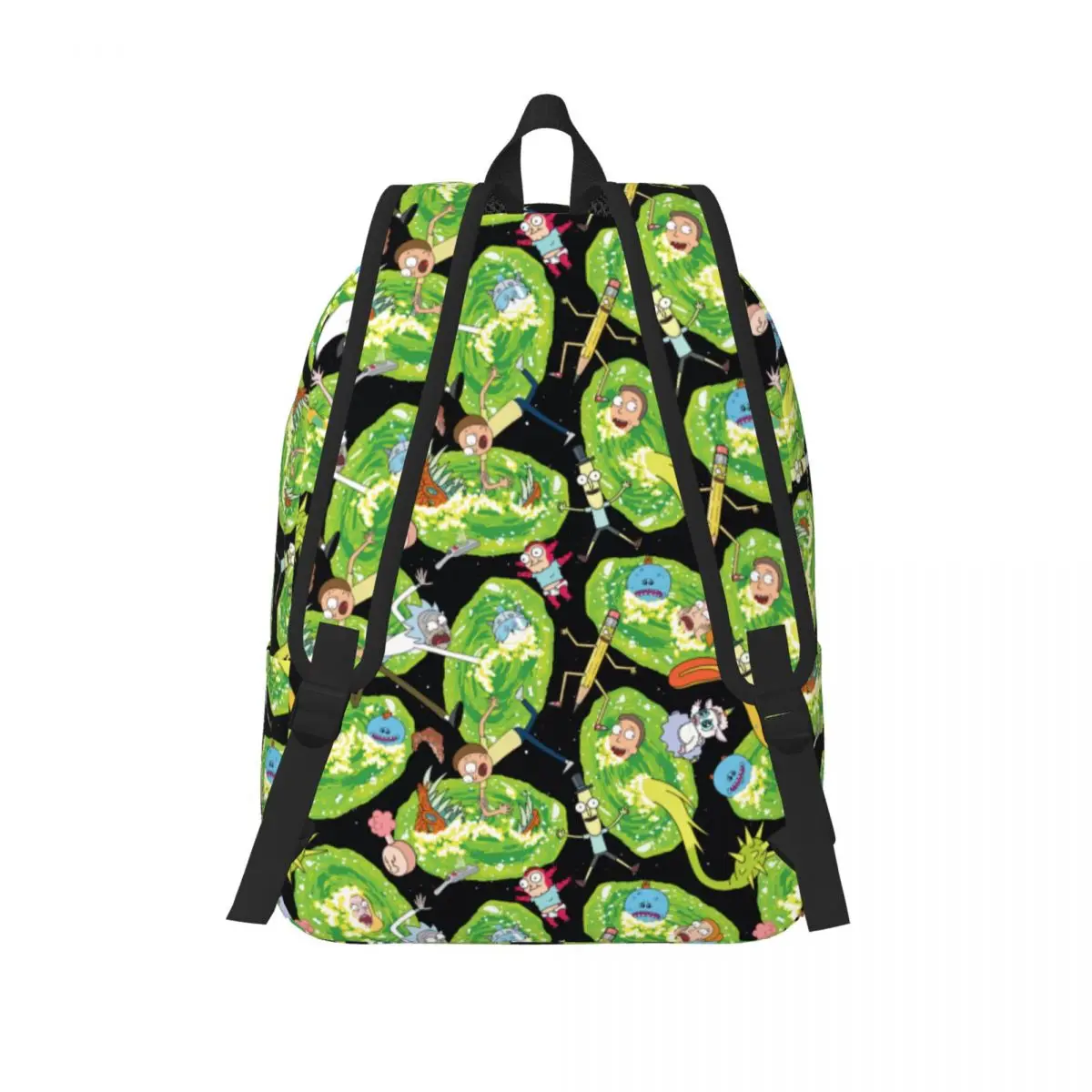 Mochila escolar de dibujos animados para hombre y mujer, morral de libros de Anime para estudiantes, ligero, para Universidad