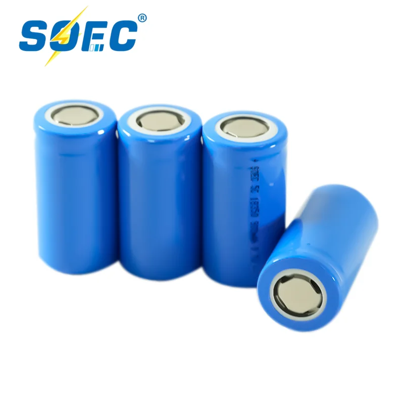 SOEC 5C 18350 battery 1100mAh 900mAh Power Rechargeable Lithium Cylinder Battery 3.7V 8A power for Electrical Tools Flashlight