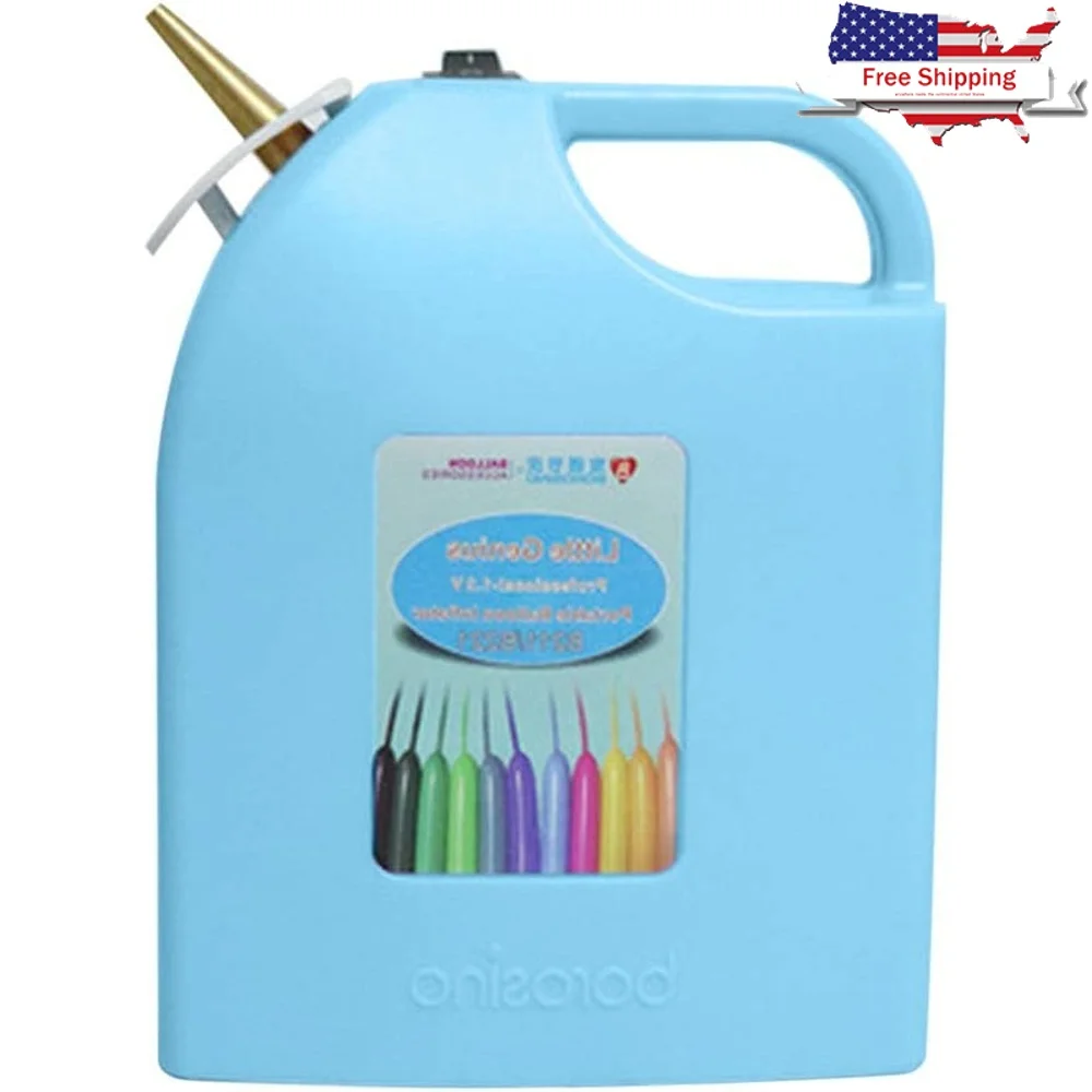 

Portable Electric Balloon Pump Rechargeable Air Inflator Twisting Modeling Inflatable Machine Parties Celebrations Festivals
