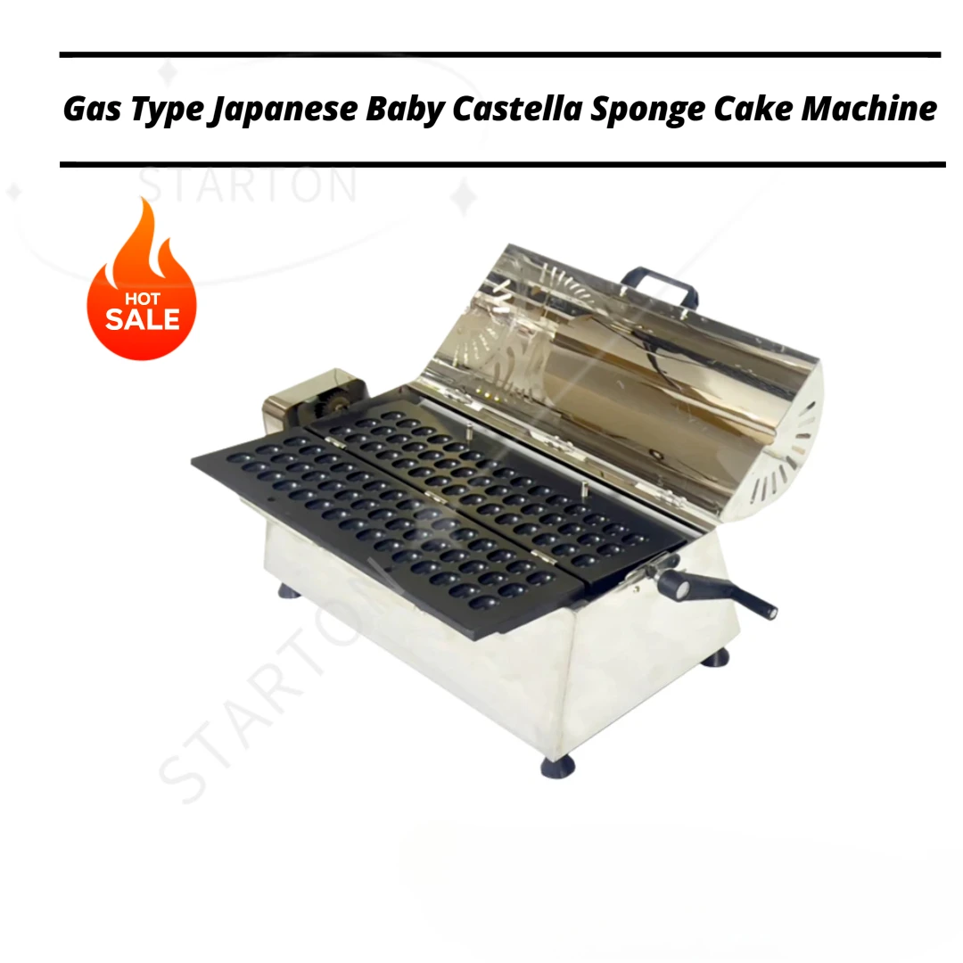 Bubble Waffle Iron & Japanese Baby Castella Sponge Cake Machine | Commercial-Grade