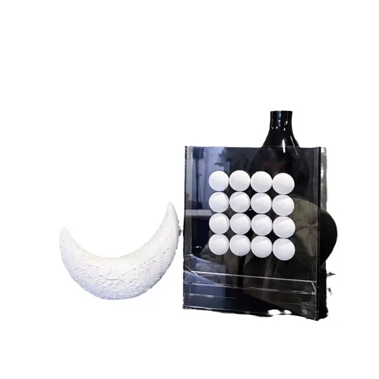 

Modern acrylic sponge ball decorative painting creative ornament photo frame living room home desktop Klein blue ornament