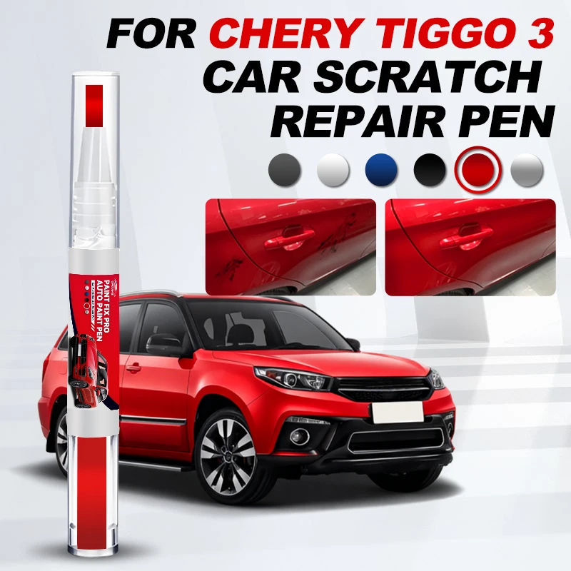 

Автомобильные инструменты и аксессуары для Chirey Chery Tiggo 3: Карандаш для ремонта лакокрасочного покрытия, средство для удаления царапин, DIY аксессуары для авто, белый, красный, D