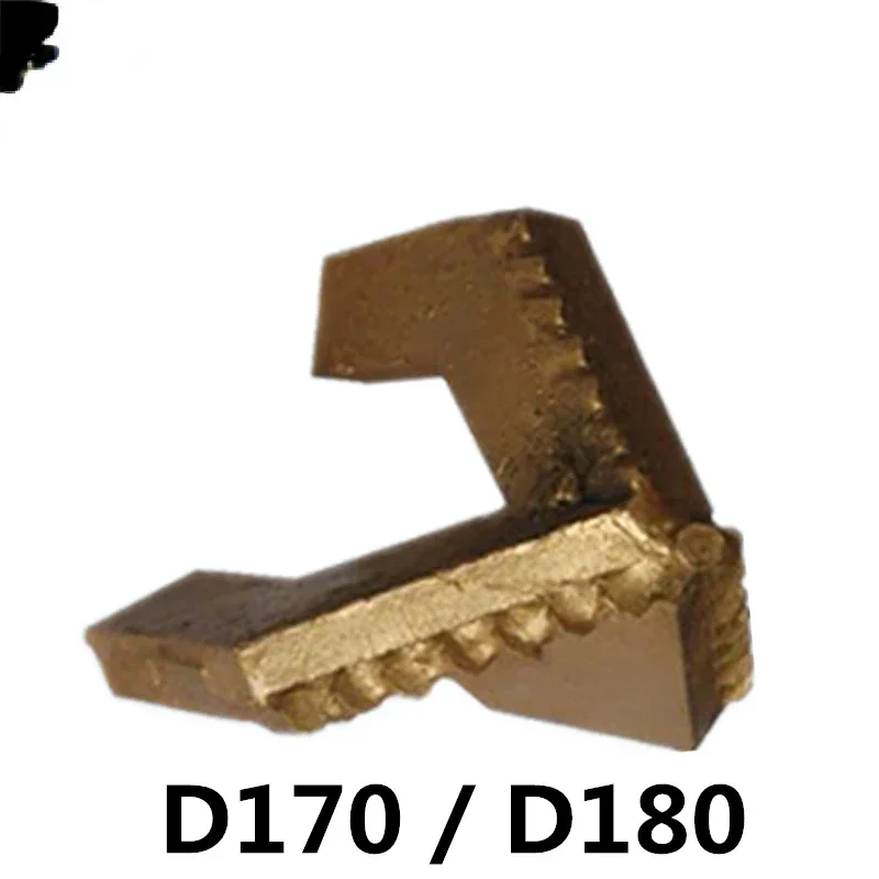 Three Blade Drill Bit D170 / D180 Hard Octagonal Alloy Rock Bits 3 Wings Drilling Bit Mud Pump Parts For Mining And Well