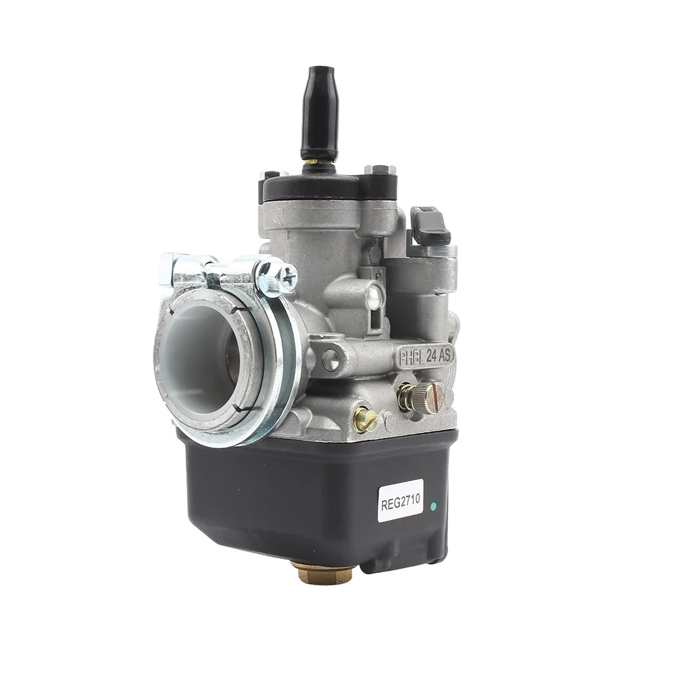 Racing Motorcycle Flat Curtain Carburetor for Dellorto PHBL 20 24 25 26 28mm 2/4T Stroke 50-300cc Scooter Enduro Motocross Parts