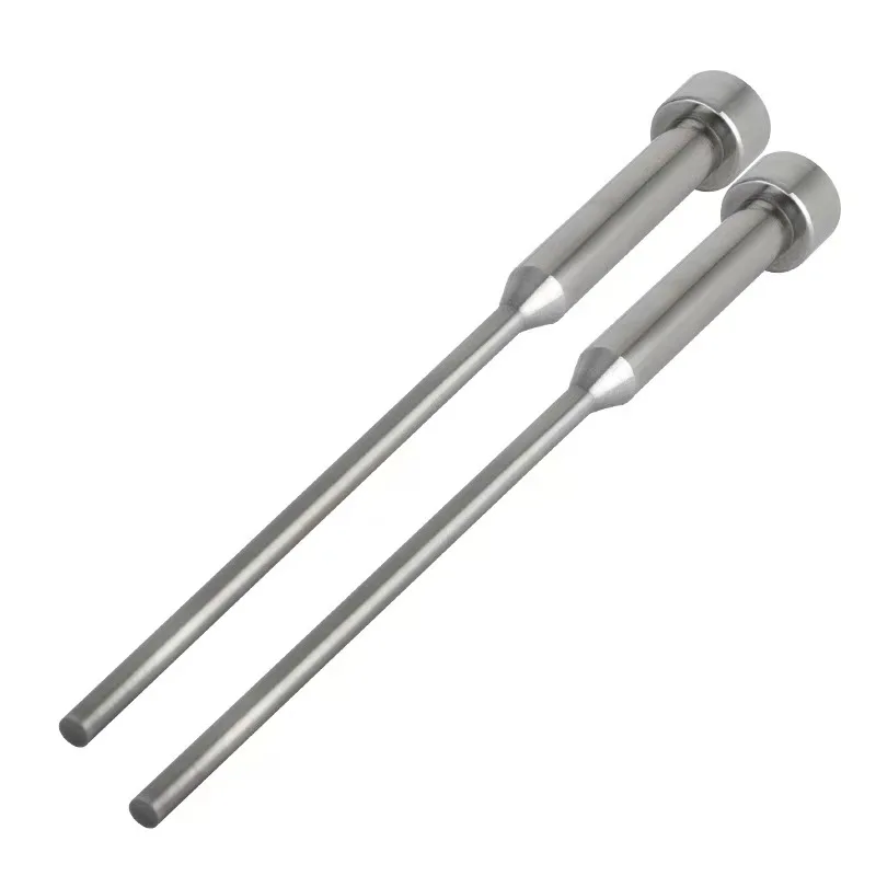 10PCS SKD61 Stepped Ejector Pin 50-56HRC Two-Stage Plastic Mold Push Rod Injection Molding