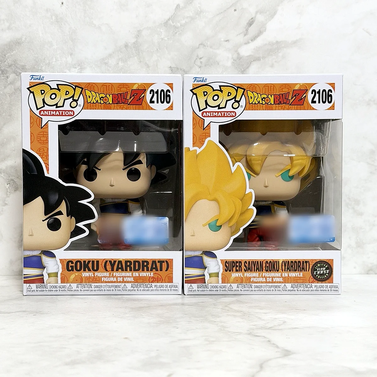 

Dragon Ball Goku (Yardrat) Figure Glow Chase #2106 Funko Pop Official Authentic Collectible Limited Edition Figures Fans Toy Gif