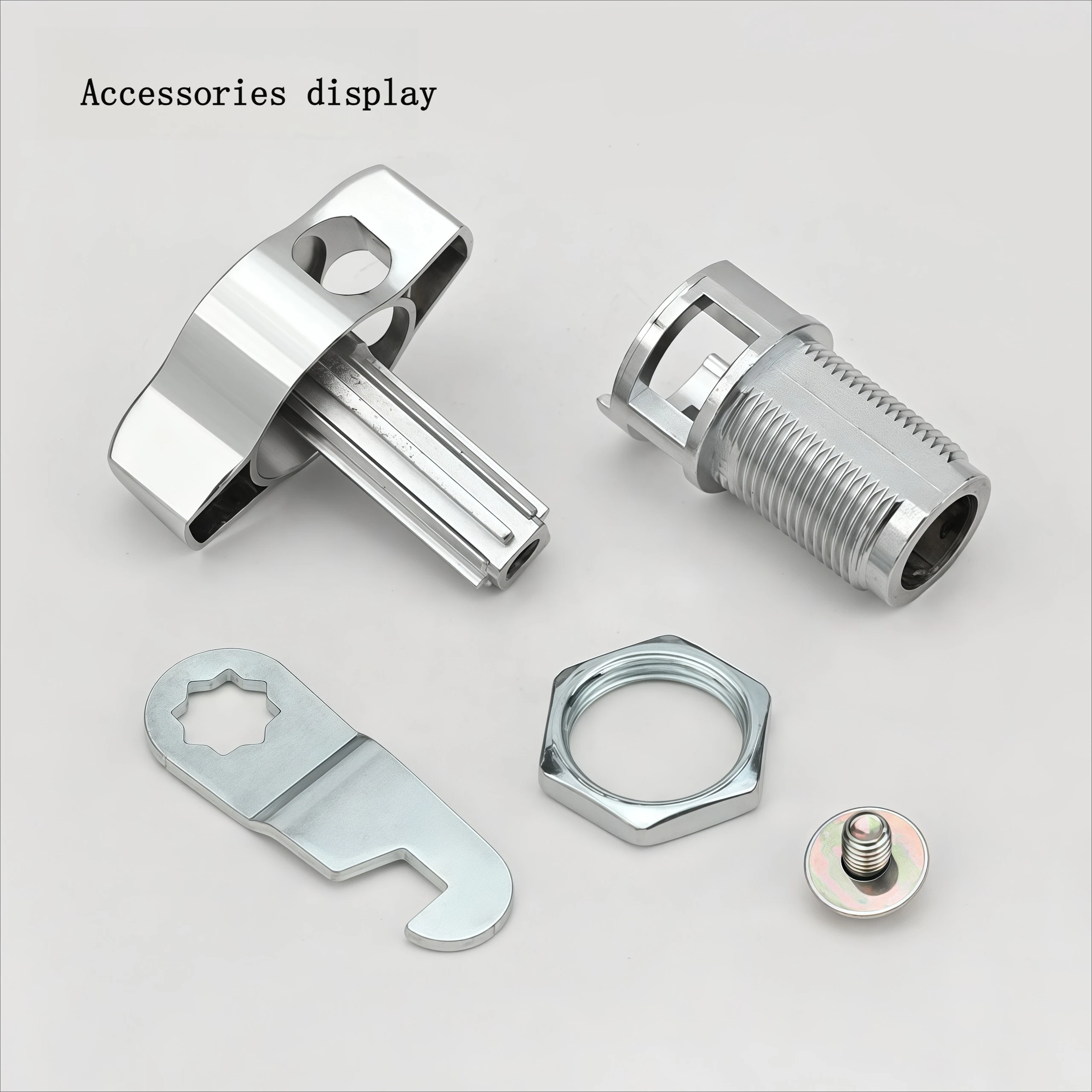 Iron file cabinet furniture office padlock Dormitory cabinet door padlock Staff locker mechanical door lock16MM-30MM