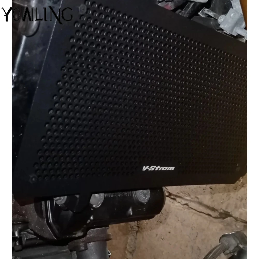 لسوزوكي فولت ستروم DL1000XT 2013-2019 دراجة نارية المبرد الحرس خزان مصبغة درع المحرك برودة الحافة حامي غطاء شبكي #3