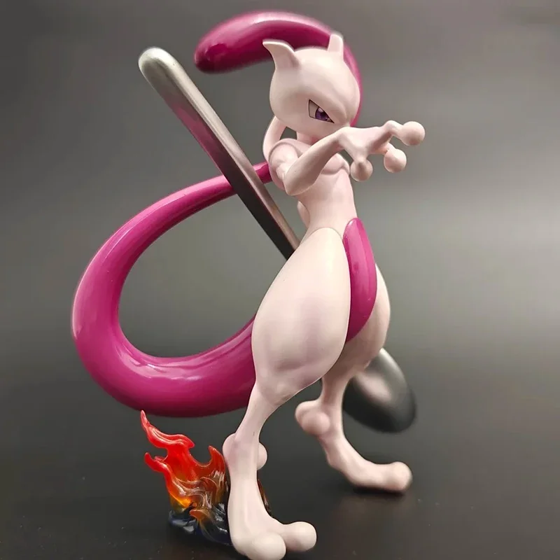 Nuovo 10 cm Mewtwo Figura Pokemon Anime Modello circostante Figura Collezione carina Decorazione ornamento da tavolo Miglior regalo per i bambini