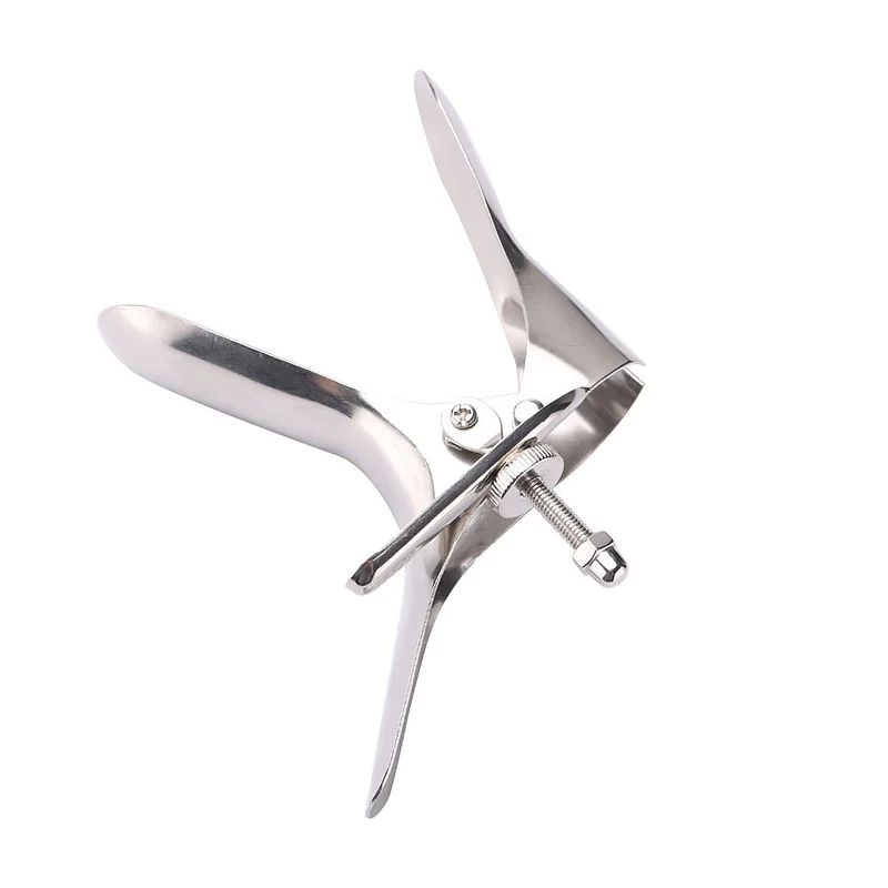 Runyu Vaginal Extender Speculum Duckbill Stainless Steel Gynecological Instruments Female Extreme Private Parts Enema Sex Toys