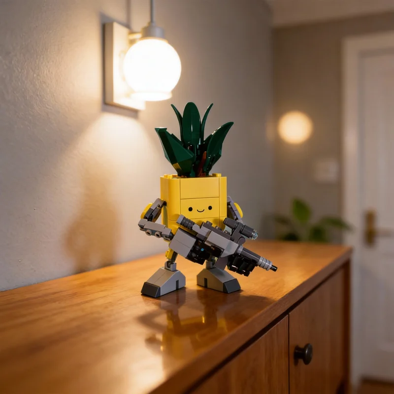 

Набор из 164 деталей MOC: Модель растения Prune This Happy Plant, конструктор, украшение для стола, декор для дома и офиса, подарок для него