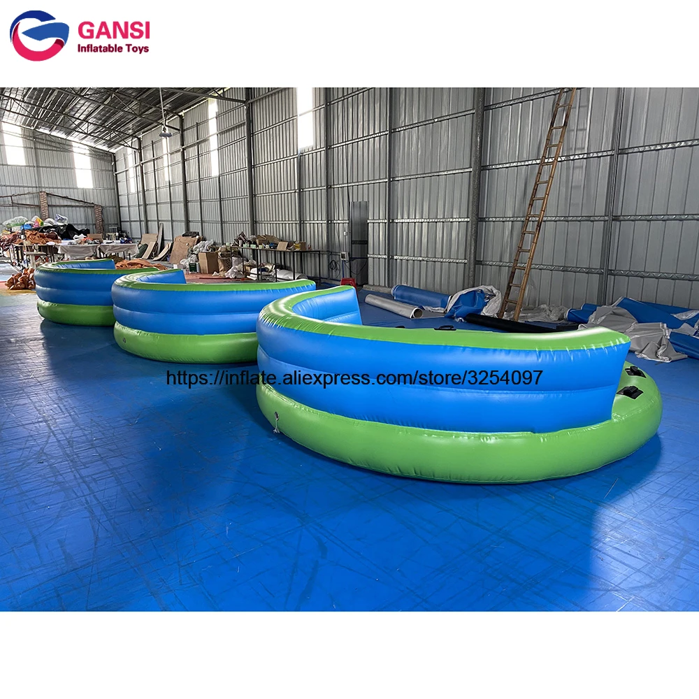 Summer Water Sports Inflatable Towable ski sofa / Inflatable floating crazy UFO Boats