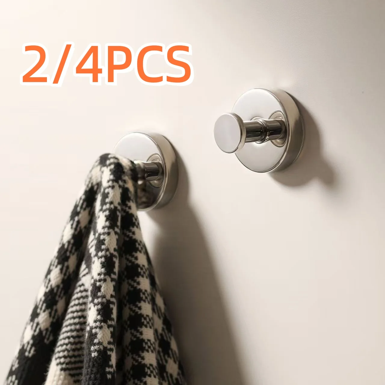 Vacuum Suction Cup Hooks Punch Free Bath Sucker Hook Wall Hook Hanger Glass Kitchen Bathroom Hooks for Towel Handbag