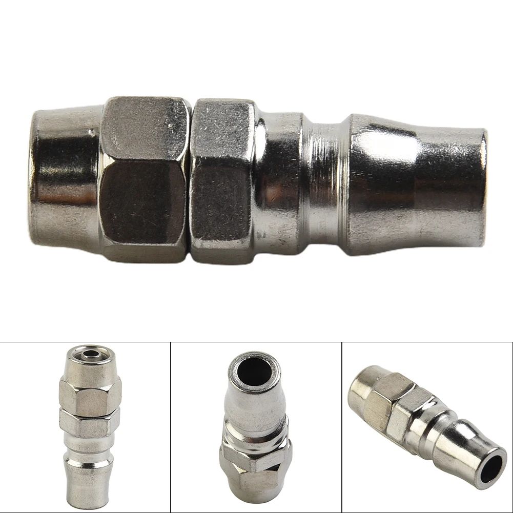 Pneumatic Fittings Air Compressor Hose Quick Coupler Plug Socket Connector Iron Galvanized Pneumatic Part Industrial Accessories