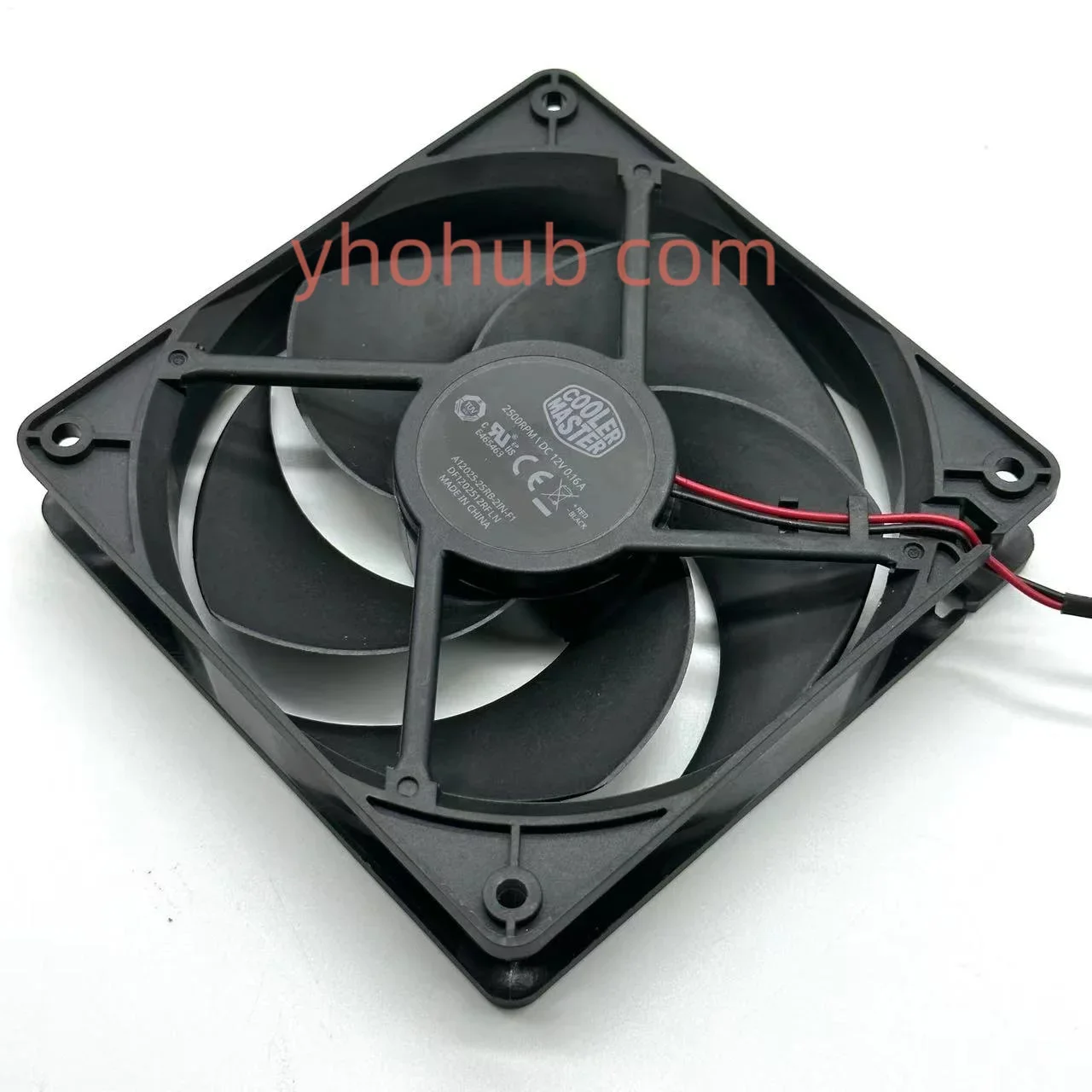 

Cooler Master DF1202512RFLN DC 12V 0.16A 120X120X25mm 2-Wire Server Cooling Fan