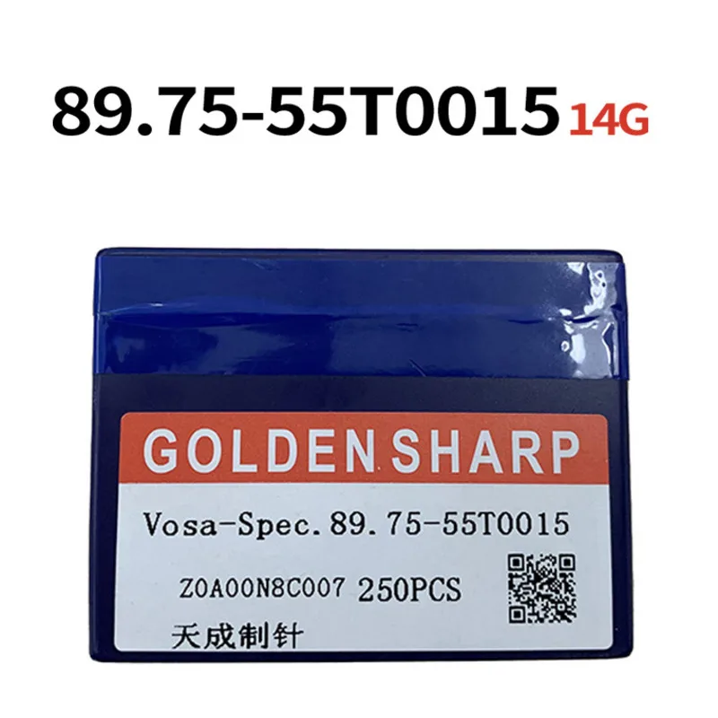 250 Pcs GOLDEN SHARP Vosa-Spec.89.75-55T0015 Needles 14G For Computerized Flat Knitting Machines