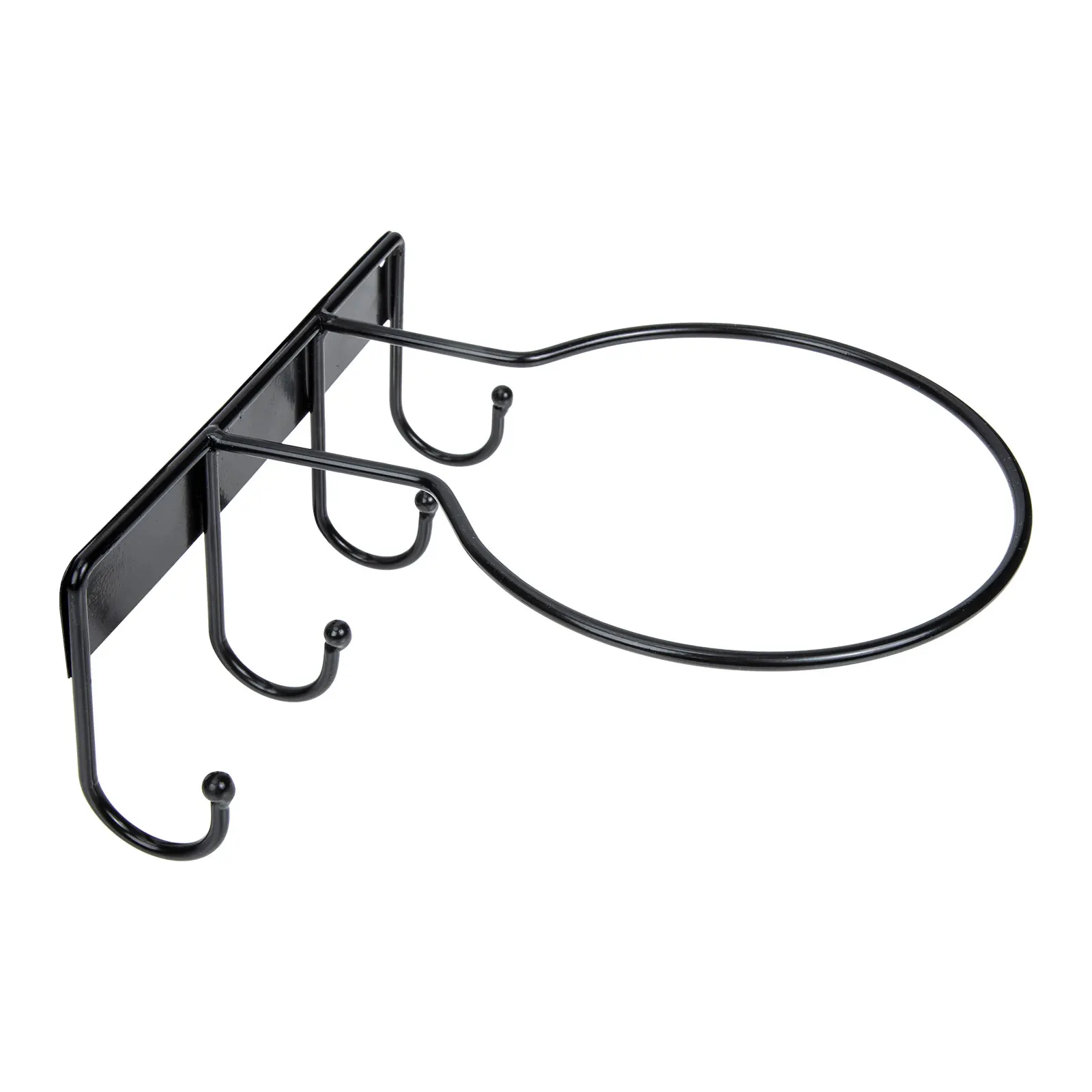 

Wall Balls Bracket Basketball Storage Hook Display Case Volleyball Shelves Black Wrought Room Decor Sports Ball