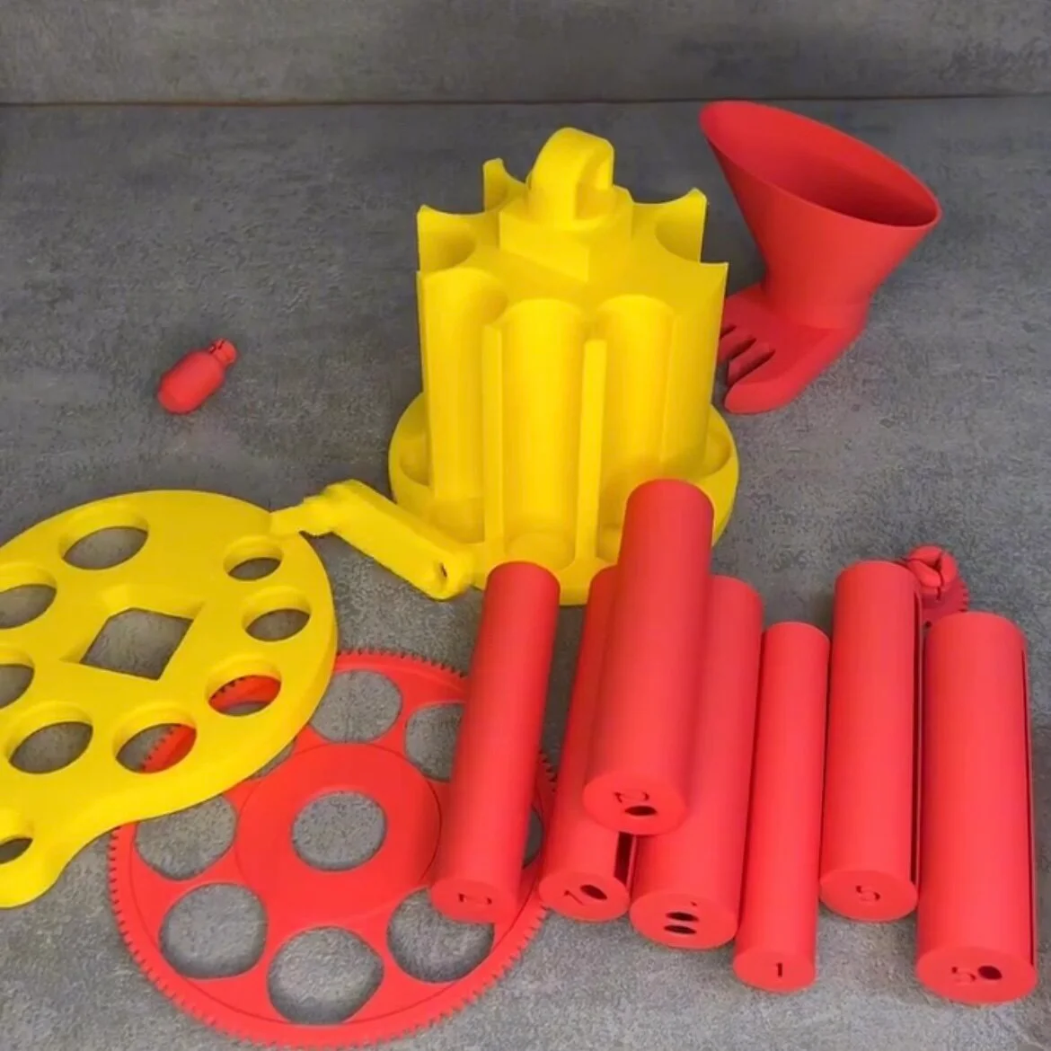 3D Printed Coin Storage Jar, Fun Rotating Sorting Counter, Multifunctional Hand-Cranked Storage Sorter