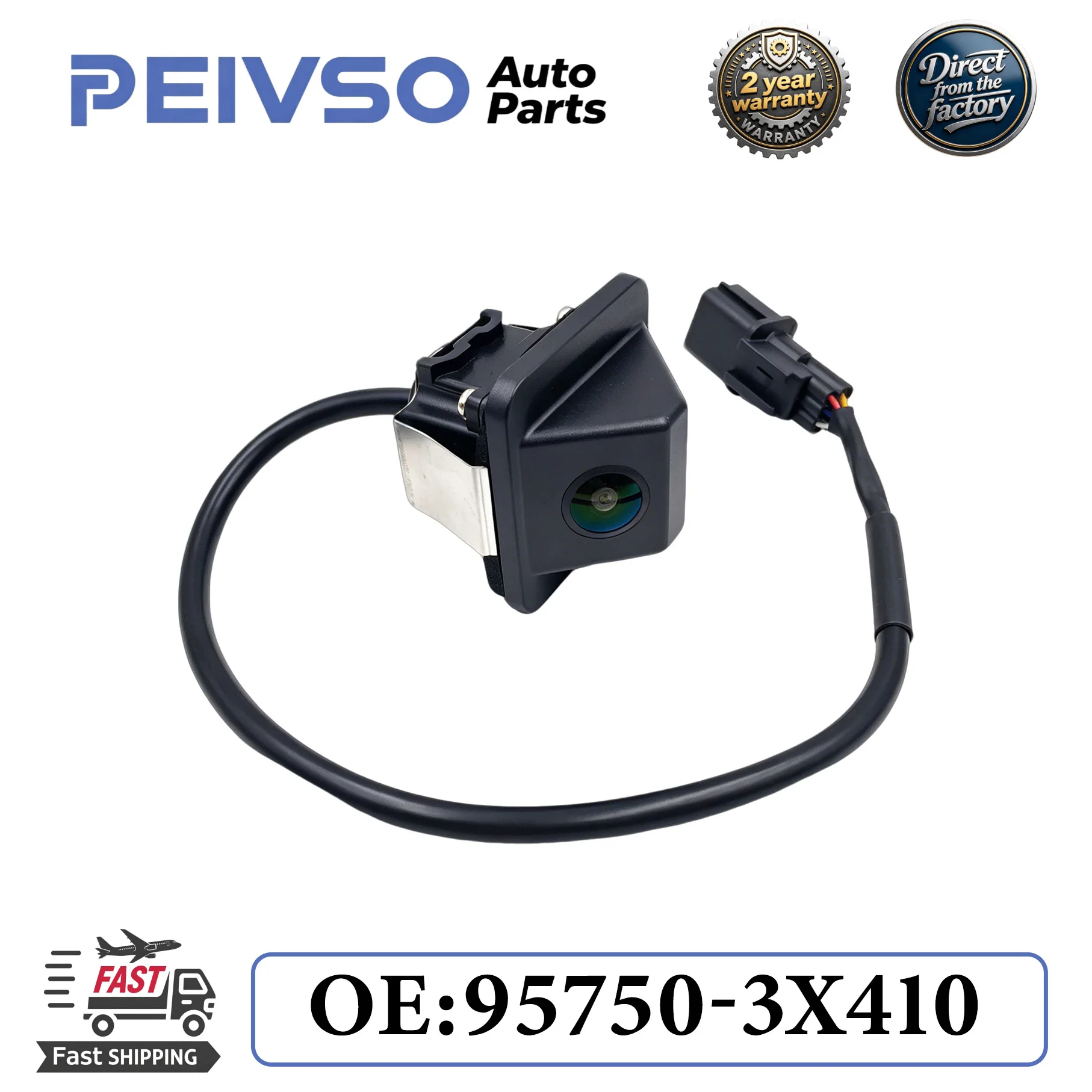 PEIVSO C63D Easy Installation Rear View Camera for Coupe 2014 Replacement Auxiliary Rearview Camera 957503X410 95750-3X410