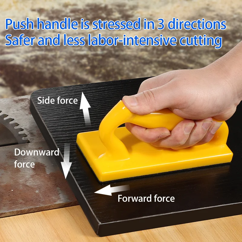 Woodworking Safety Plastic Push Handle Wood Saw Push Block Sticks Table Saw Woodworking Push Block Tools