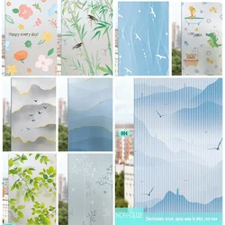 1PCS Frosted Window Privacy Film Glass Sticker Anti-light Window Film Bathroom Door Shading Window Paper Privacy Film for Toilet