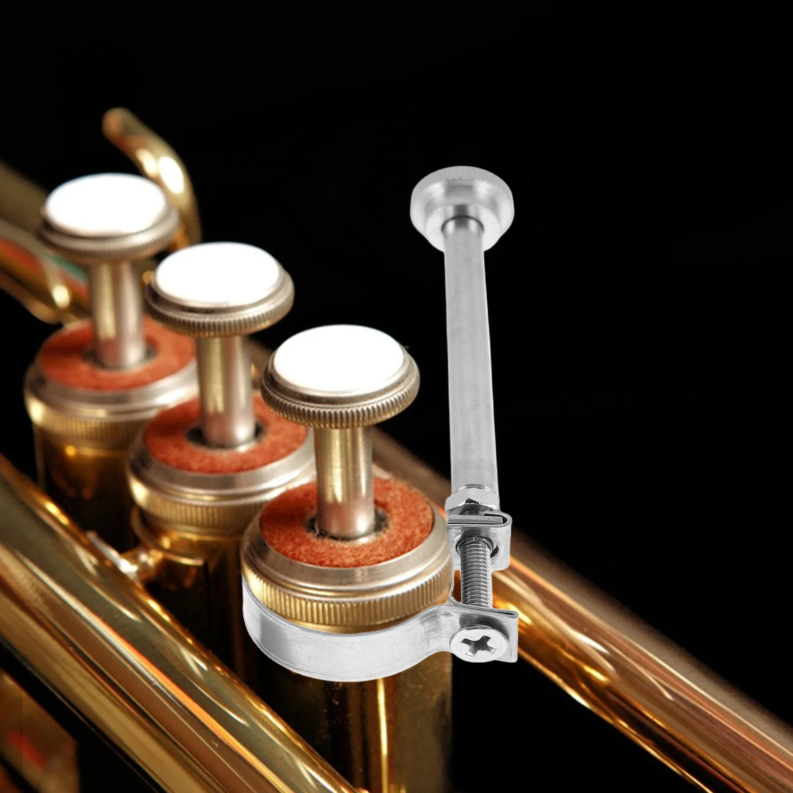 

Professional Trumpet French Horn Repair Wrench Brass Instrument Maintenance Tool Compact Portable Design for Easy Back Plate