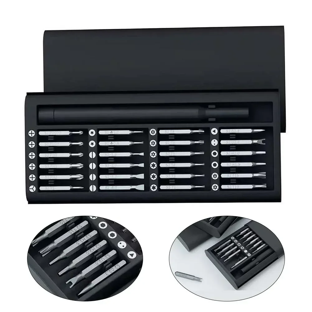 Magnetic Screwdriver Set 25 In 1 Kit Bits Precision Electronics Computer PC Phone Disassembly Multifunctional Maintenance Tool