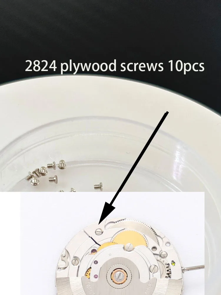 Watch accessories Fot E.TA 2824 core wheel splint screws price of 10 pieces