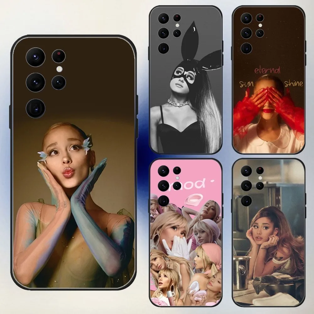 Ariana Grande Eternal Sunshine  Phone Case For Samsung S24,23,22,30,21,10,9,Ultra,Plus,Lite,FE,5G Black Soft Case