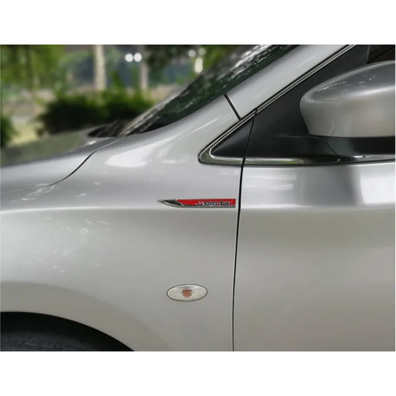2Pcs Metal Body Side Fender 3D Badge TURBO Sticker for Volkswagen Golf 2 3 4 5 6 7 GTI MK2 MK3 MK4 MK5 MK6 MK7 MK8 Accessories