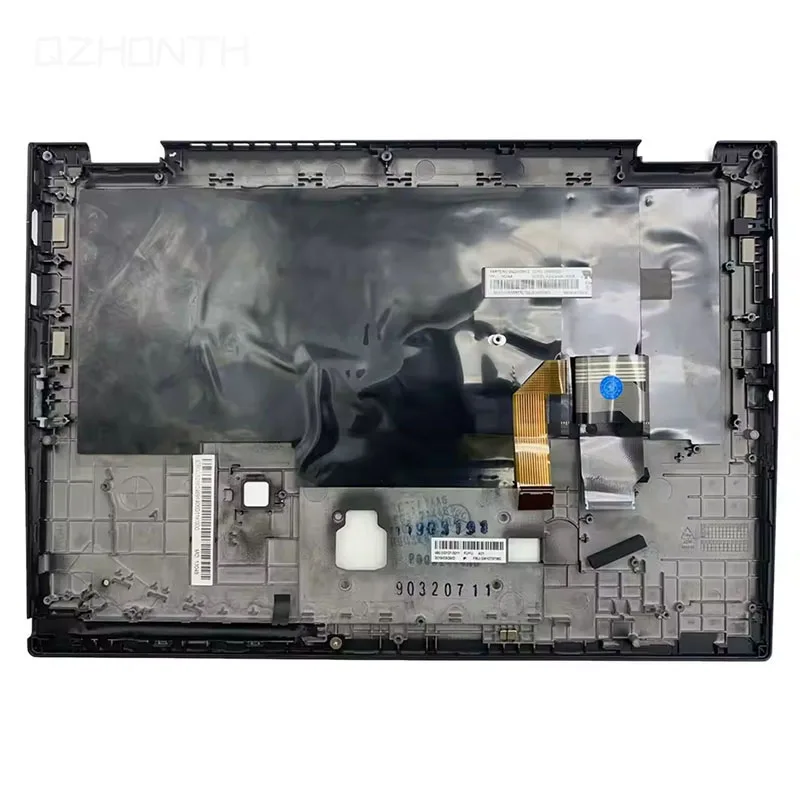 

New 02HL645 02HL644 Palmrest Upper Case w/ FRP Us Backlit Keyboard For ThinkPad X390 Yoga Black