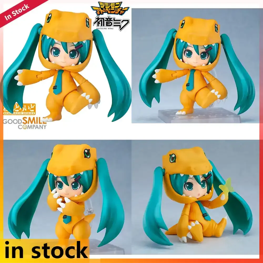 

Good Smile Company Digimon Adventure Agumon Nendoroid Action Figure Hatsune Miku Kigurumi Ver Original Genuine Collectible