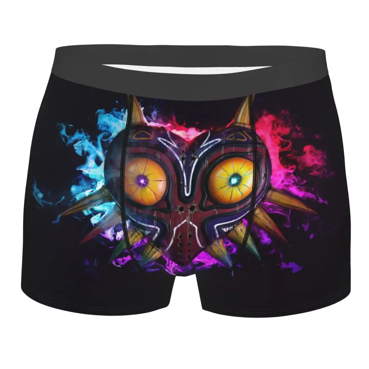 Personalizado divertido moda Majora juego Boxers pantalones cortos bragas calzoncillos masculinos calzoncillos transpirables ropa interior