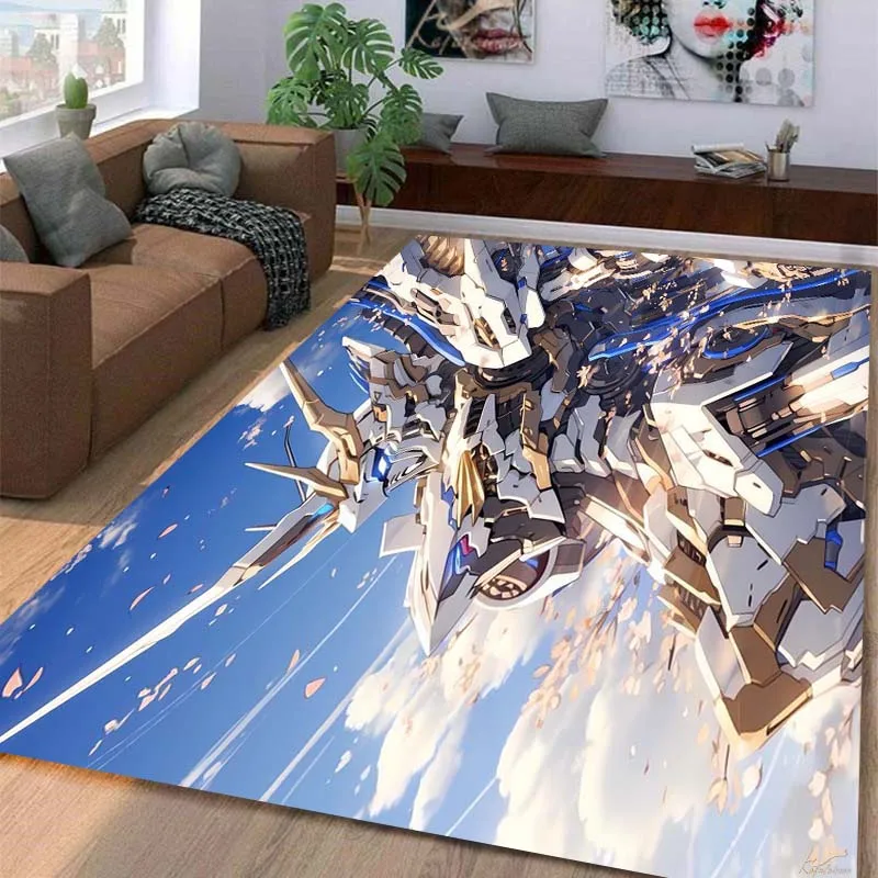 Carpet multi-size GUNDAM ,Carpet for Living Room Bedroom Kid's Room Home Decor Area Rug Non-slip Mat Sofa Mat