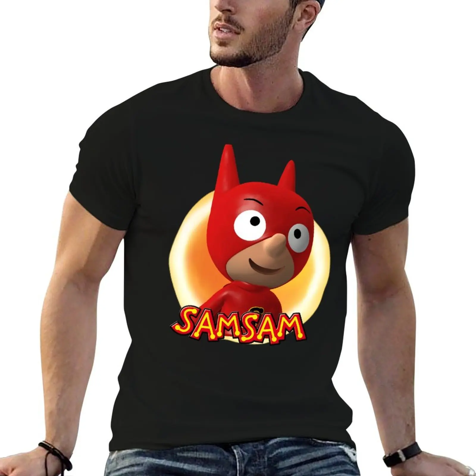 

for Perfect SamSam t soft for luxury t man shirts cotton t 100% (2023) shirt man cartoon T-Shirt kids cotton shirts