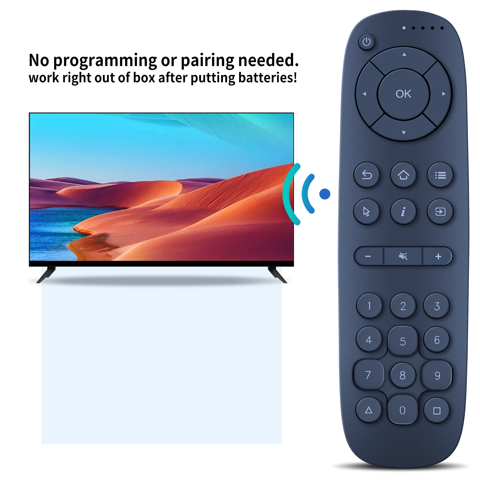 Remote control for Gazer TV RC15