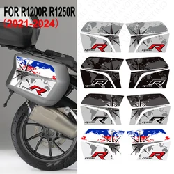 Almohadilla para tanque de motocicleta R1200R R1250R, fundas para equipaje de maletero, calcomanías para BMW R 1200 1250 R R1200 R1250 2021 - 2024