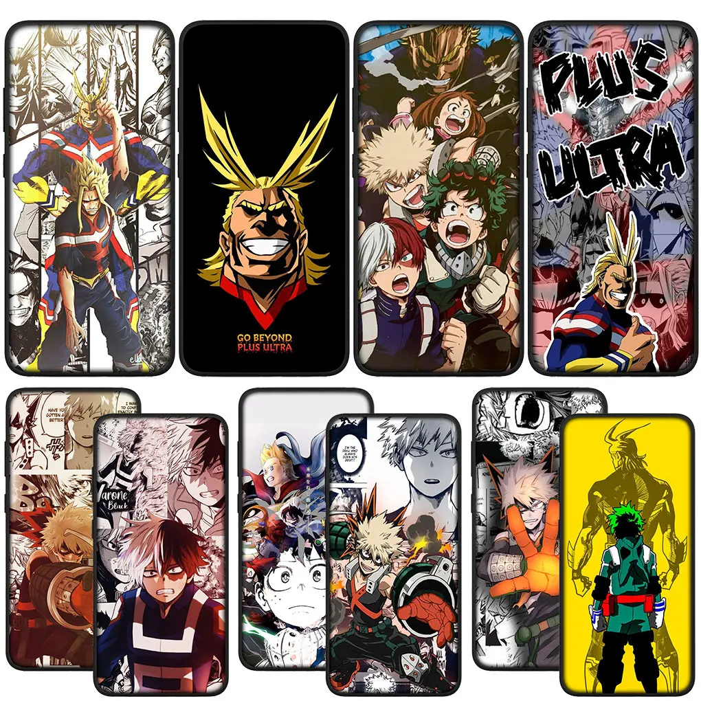 Мой герой Академия Deku Bakugou Todoroki для OPPO A17 A15 A16 A12 A53 A54 A57 A78 A79 A58 A38 A98 A94 A96 A74 A95 A77 A76 чехол