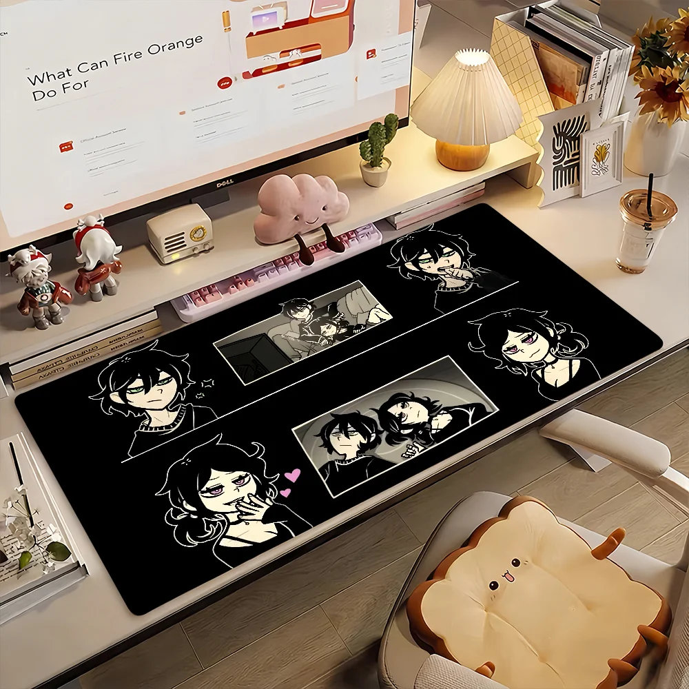 C-Coffin Of A-Andy L-Leyley Mouse Pad Non-slip Locking Edge DeskMat PC Laptop Accessories Rubber Office Keyboard Large Game XXL