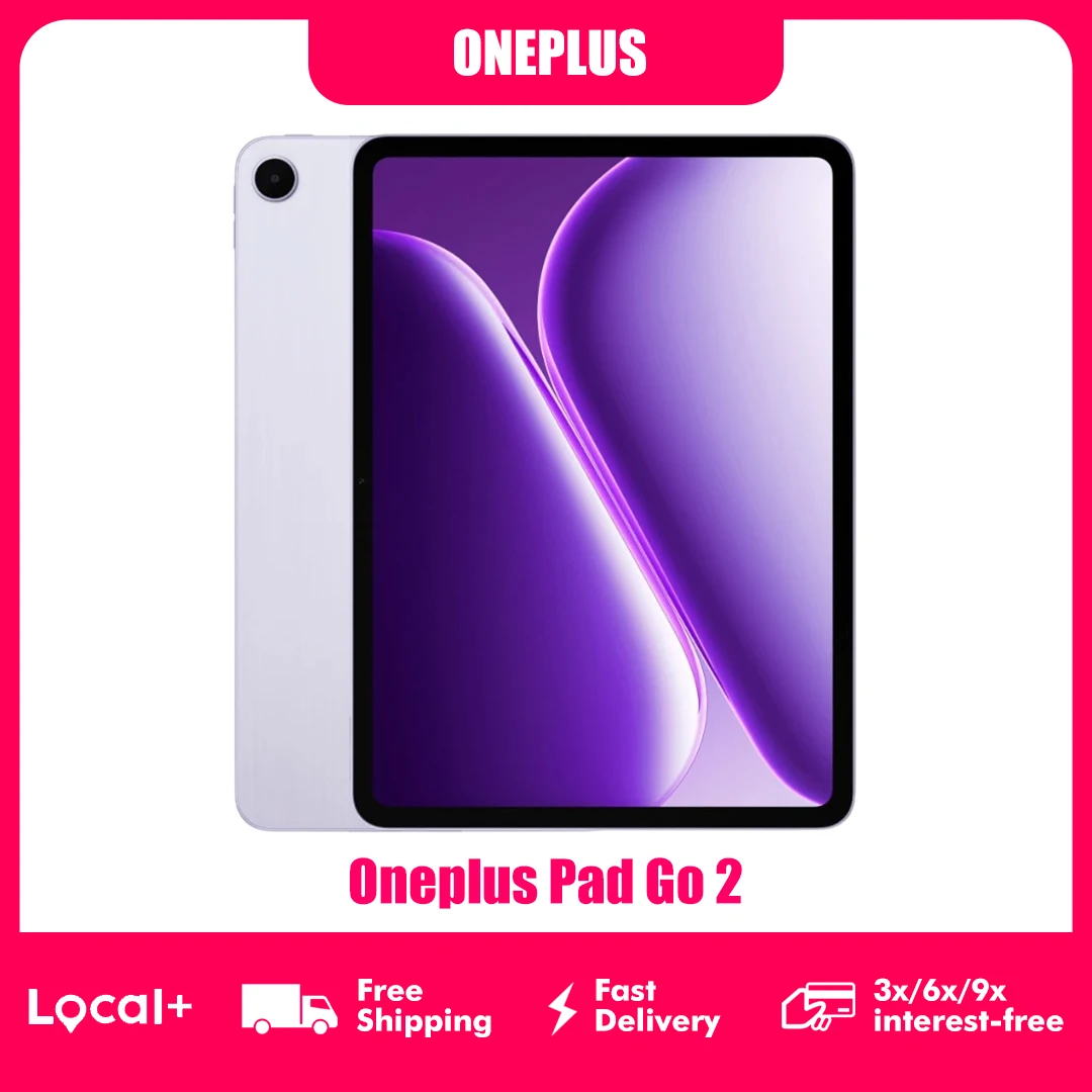 Oneplus Pad Go 2 12.1" 8GB+128GB WiFi 8GB+256GB 5G Tablet PC Batería de 10050mAh sin cargador