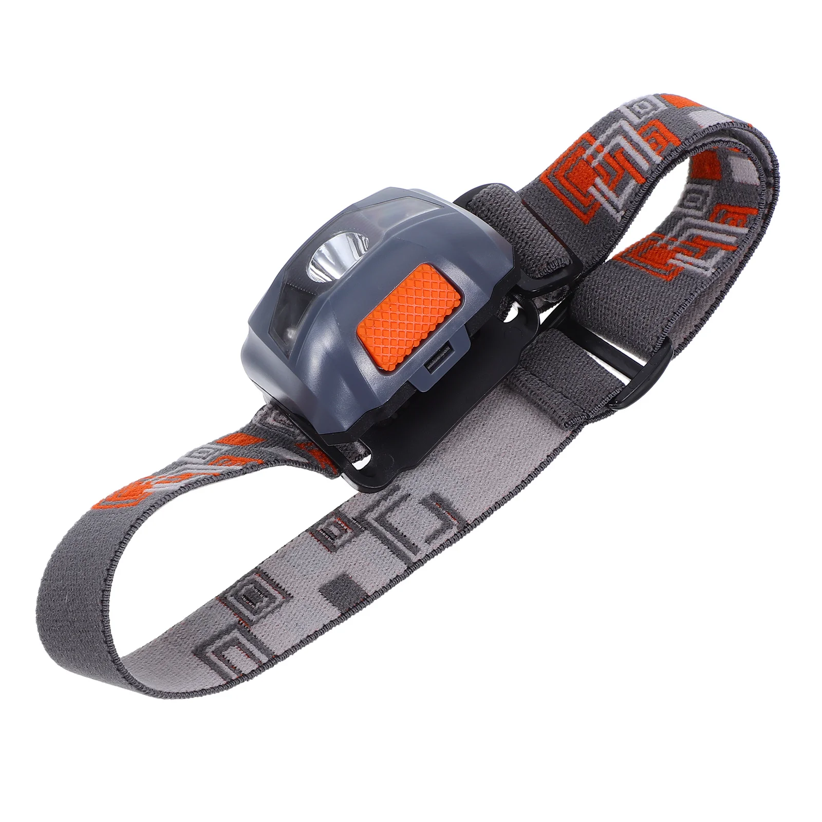 ไฟเตือนขนาดเล็กสีเทาอ่อน 1 ชิ้น แบบ LED กันน้ำ ปรับความสว่างได้ โหมดไฟแฟลช สำหรับการขี่กลางแจ้ง ไฟเตือนเพื่อความปลอดภัย