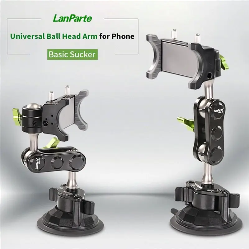 Essential LanParte New Phone Holder Car Phone Holder Stabilizer Phone Selfie Stick 360° Rotating Bracket