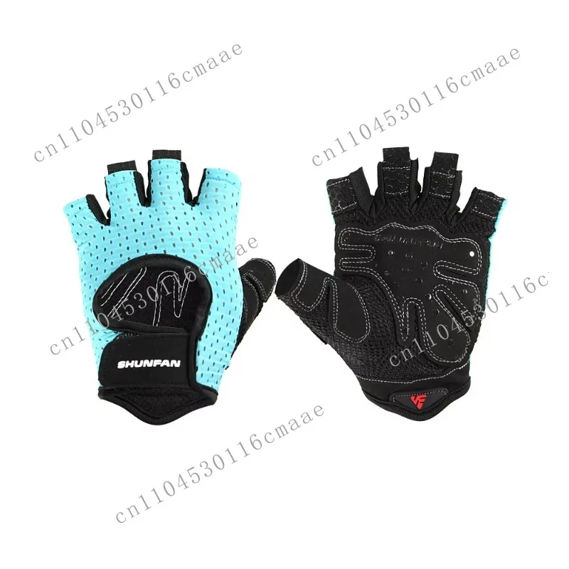 Workout Gloves Weight Lifting Shorty Fingerless Gloves with Curved Open Back for Powerlifting Gym Gloves