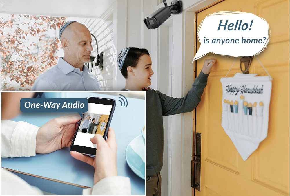 Sistema de seguridad de 8 canales con kit inalámbrico de cámara IP Wifi Nvr de cámara CCTV LCD de 7"