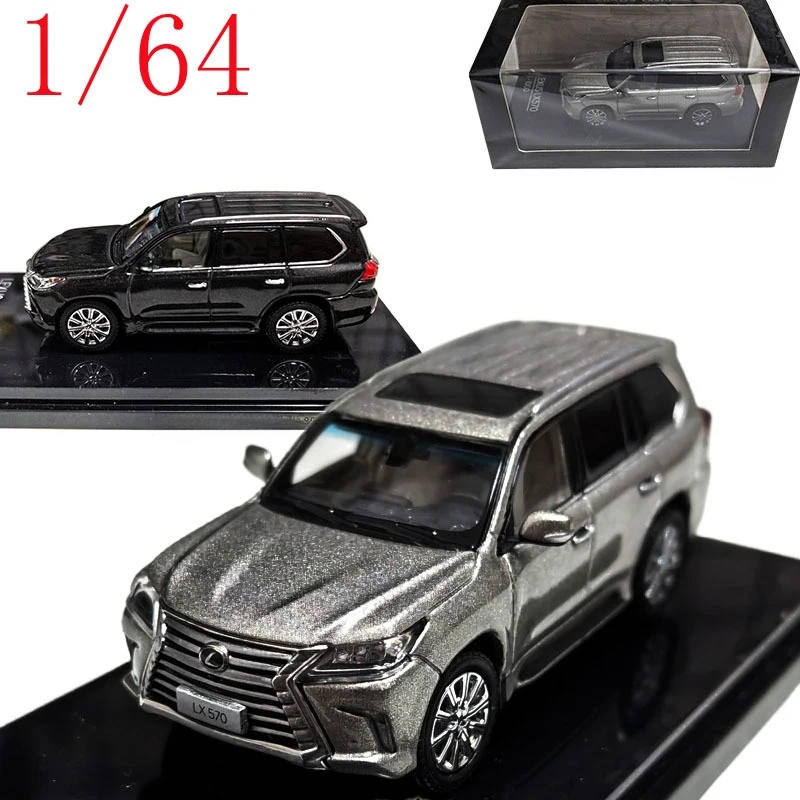 

KYOSHODiecast 1/64 Scale Lexus LX570 SUV Off-Roader Alloy Car Model Toys for Boys Gift