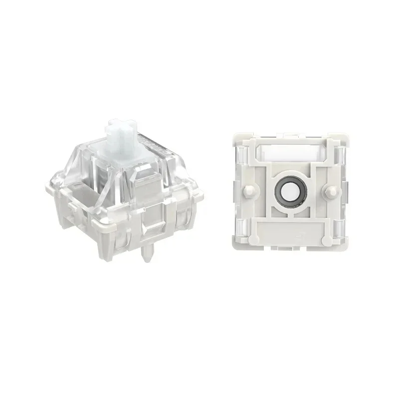 Gateron Magnetic White Switch KS-20 Hall Effect Sensor SMD RGB 30gf Linear Custom Mechanical Gaming Keyboard Quick Trigger