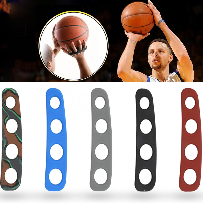 

1pc Silicone Shot Lock Basketball Ball Shooting Trainer Training Accessories Three-Point Size S/M/L for Kids Adult Man Teens