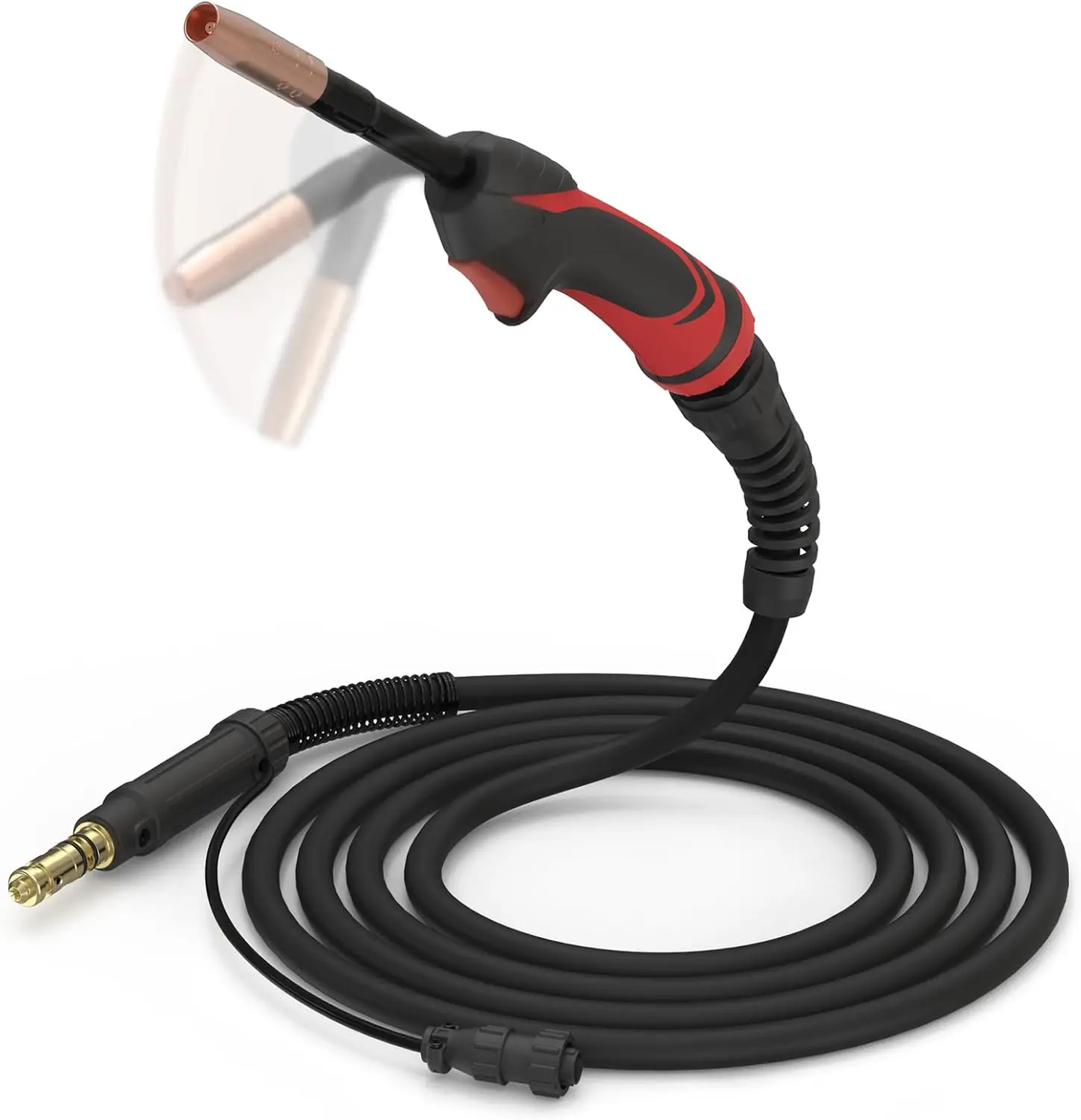 

Flexible MIG Welding Gun Torch Stinger 100Amp 10ft Replacement for Tight Spaces